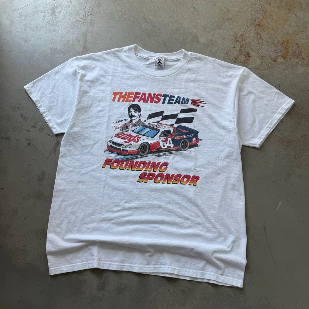 Vintage 90’s Nascar Racing Jeff Foxworthy The Fans Club Retro T-shirt Size XL